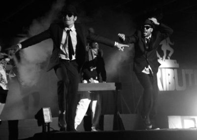 Animatori Ballerini durante lo spettacolo dei Blues Brothers